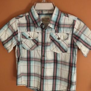Boys short sleeve button down